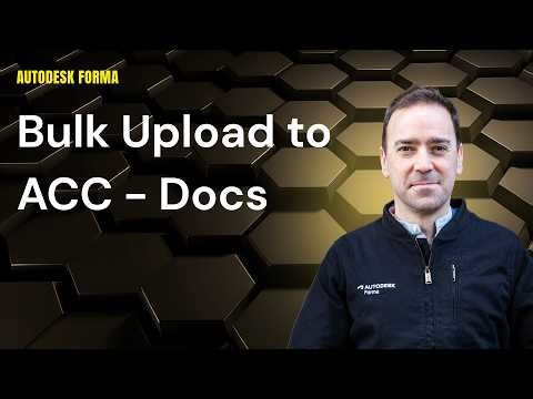 How to Upload Large Volumes of Files to Autodesk Construction Cloud - Bulk Upload to ACC