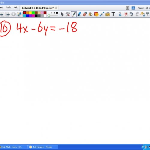 Review Guide 5 #10, Math