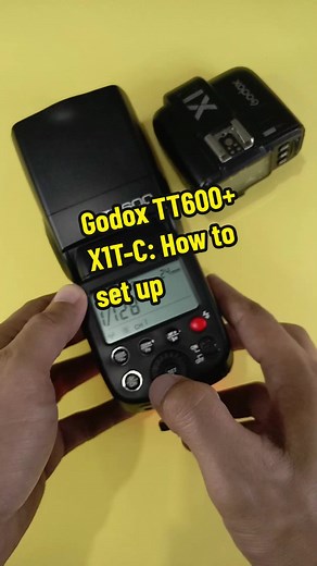 How to Connect Godox TT600 and X1T for Flash Photography