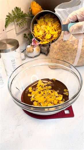 🍫 Chocolate Crunch ASMR | Oddly Satisfying (No-Bake) #viralshorts #yt