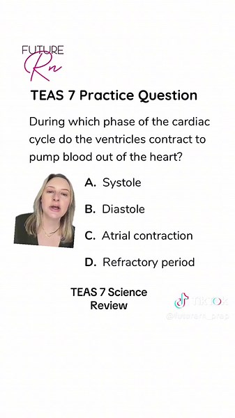 Understanding Systole and Diastole in the Heart | TEAS 7 Science Review