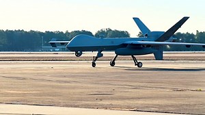 U.S. Air Force MQ-9 Reaper Lands at Shaw AFB for the First Time Ever
