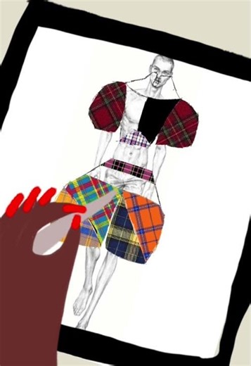 Fashion drawing by BambiTheChaser on procreate #procreate #fashion