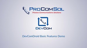 DevComDroid Basic Features Demo