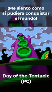 Day of the Tentacle es una de las aventuras gráficas más queridas y recordadas. Esta llena de momentazos que han quedado grabados a fuego en muchos de nosotros, comenzando por su gran introducción. #retrogames | NoSoloBits | Facebook