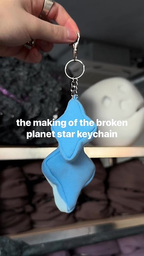 Creative Color Choices for Broken Planet Star Keychain and Belt Loop
