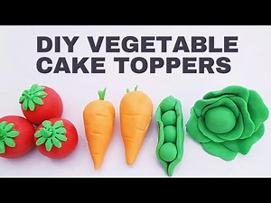 DIY CAKE TOPPERS TUTORIALS ll LEARN HOW TO MOLD CAKE TOPPERS FROM START TO FINISH
