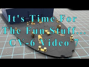 1;200 CV-6 USS Enterprise Build Video 7