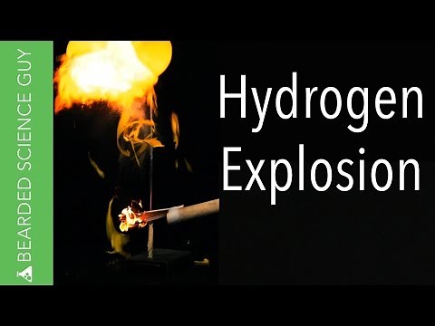 Hydrogen and Oxygen Explosion (Chemistry)
