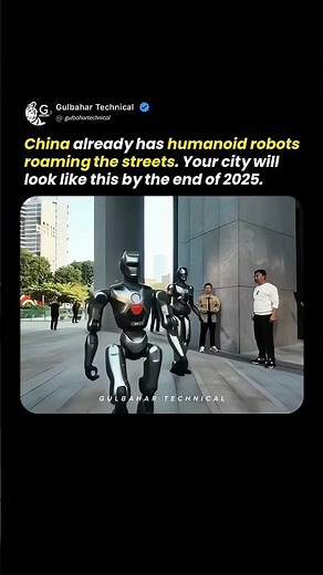 Humanoid Robots on the Streets of China 🇨🇳 - Welcome to 2025! 🚀