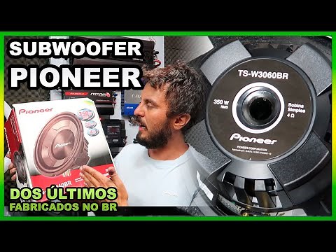 Pioneer 12-Inch 350W TS W3060BR Subwoofer - Test Playing and Parameter Review