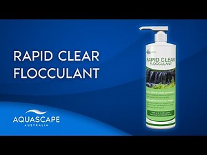 Enjoy a Clear Pond with Aquascape Rapid Clear Flocculant
