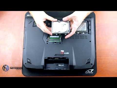 ASUS G750 - Disassembly and cleaning