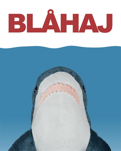 Hosting a 50th anniversary party for that shark movie? 🦈 You’re gonna need a bigger cart. 🛒 #BLÅHAJ | IKEA