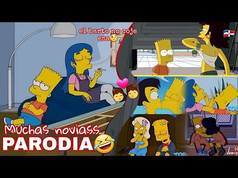 Los simpson dominicano🇩🇴| El barto ah tenido muchas novias 🥚🤣 || tobi dominicano