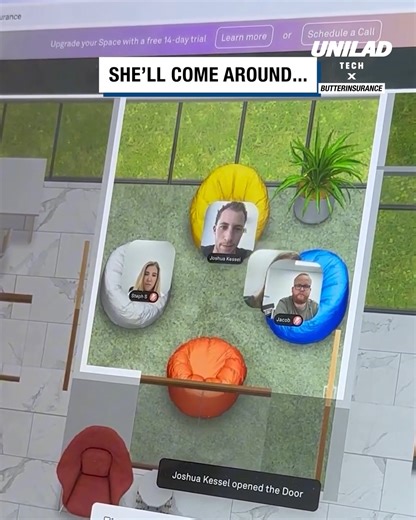 235K views · 232 reactions | What a Zoom meeting would be like if it was set out as if it was real life!  | UNILAD Tech | Facebook