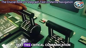 9.5K views | NAVIGATING SAFELY: The Crucial Role of Telegraph Test in Marine Navigation ️⚓ | Master Engineer Fix | Facebook