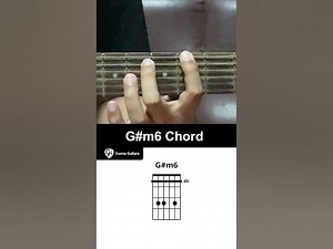 How To Play The Gm6 Chord On Guitar - Guvna Guitars