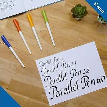 Pilot - Parallel Pen - Difference In Nib Sizes