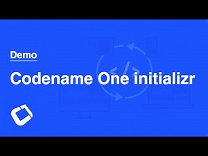 Codename One initializr demo