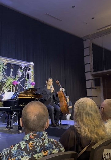 Didn’t expect to cry over a cello solo, but here we are. An unforgettable evening wrapped in symphony and silence. #classicconcert #georgeharliono #peisian #cello #pianist #bali @George Harliono