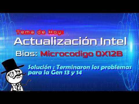BIOS 0X12B: Corrige los Problemas de Voltaje en CPUs Intel 13ª y 14ª Gen(Solución Final segun Intel)