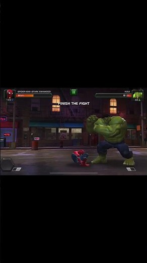 Hulk vs Spiderman