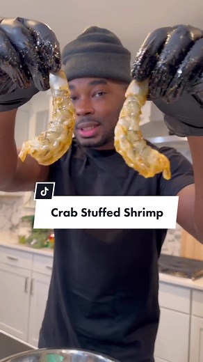Crab Stuffed Shrimp is a family favorite! Try theze out! Ingredients: 1/2 lb Jumbo Shrimp 6 oz Jumbo Lump Crab 1/2 tsp Avocado Oil 2 Tbsp Mayo 1 Tbsp Dijon Mustard 1 Tbsp Lemon Juice 1/4 cup Crackers 2 tsp Old Bay 2 tsp Cajun Seasoning 2 tsp Lemon Pepper 1 tsp Smoked Paprika Chopped Parsley Lemon Wedges 1/2 stick Unsalted Butter 1 tsp Minced Garlic Directions: - In a small bowl, season your shrimp with half your seasoning blend. Add avocado oil and mix until seasoning is well combined. Set aside