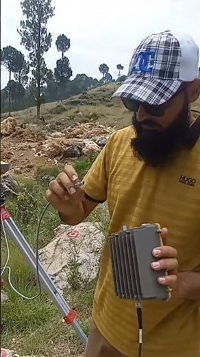 how to connect DGPS with antenna #GNSS #survival #topografia #engineering