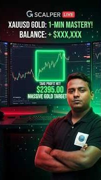 1-Min Scalping Strategy Live Trade | XAUUSD | XAUUSD LIVE | GSCALPER | 1:9+ RR |