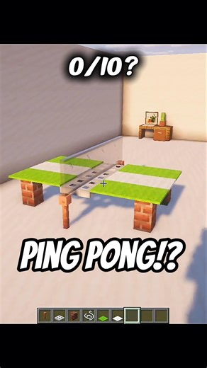 This table looks like real table tennis…