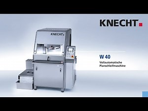 Vollautomatische Planschleifmaschine W 40