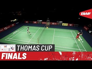 BWF Thomas Cup Finals 2022 | Indonesia vs. India | Finals