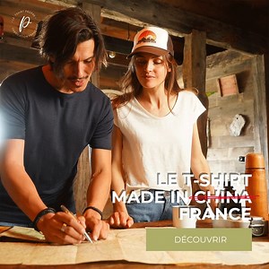 🇫🇷🌱 Ce t-shirt est fabriqué dans un rayon de 350km en France. ➡️ Soutenez le projet sur www.le-tshirt-propre.fr | Le t-shirt Propre