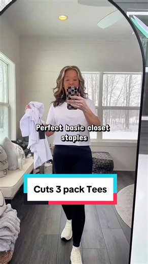 @Cuts Clothing basic crop tees are perfect to wear with anything! #croppedtop #basictees #closetstaples #tiktokshopcreatorpicks #tshirts