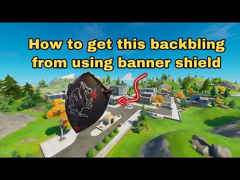How To Get Black Knight Back Bling, By Using Banner Shield!!