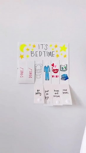 100K views · 62 reactions | Need help getting your kids ready for bed? Use this DIY nighttime checklist to create a super fun routine! | Chatbooks | Facebook