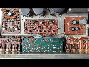how to use a pencil to find failed parts in 52 year old audio gear; repairing a marantz 1060 part 1