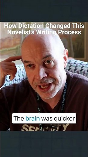 How Dictation Changed This Novelist's Writing Process #writingtips
