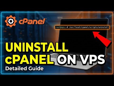 How to uninstall cPanel on a VPS without leftovers - Detailed Guide