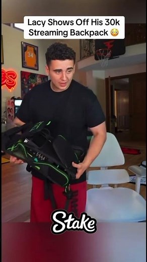 Lacy Shows Off His 30K TVU Streaming Backpack