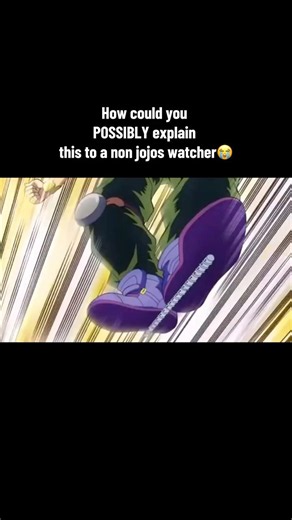 Try explaining this without sounding crazy😭 #memes #fyp #jjba #jojosbizzareadventure #part4 #jojo