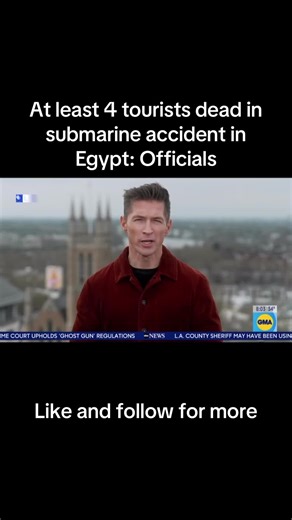 Submarine Accident in Egypt Claims Four Lives