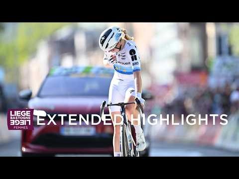Liège-Bastogne-Liège Femmes - Extended Highlights