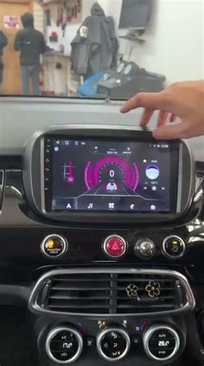 FIAT 500 X 2018 9" Touch Screen Android Auto Apple Carplay Youtube Netflix Rear Parking Camera