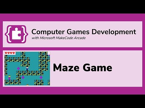 MakeCode Arcade: Maze Game