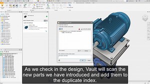 1.9K views · 63 reactions | Vault 2020.2 is out now!  Like an image search...but for your 3D components. Vault duplicate search smartly compares 3D shapes within the thousands of CAD files that you have within your database. You can reduce design and development time now more than ever. See here ⬇️ | Autodesk Inventor | Facebook
