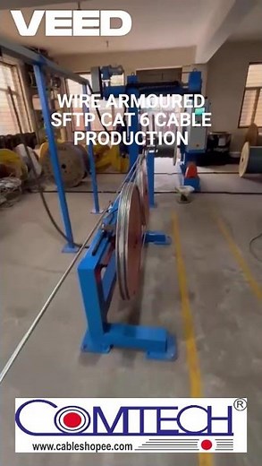 Wire Armoured SFTP Cat 6 Cable | Rugged Networking Solution 💪