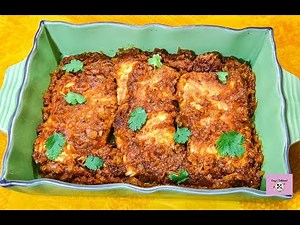 Salmon In Onion Tomato Gravy | Fish recipe | Easy Salmon Recipe | Salmon In A Tangy Sauce | Fish