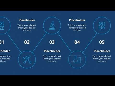 Zig Zag Process Flow PowerPoint Zoom Presentation